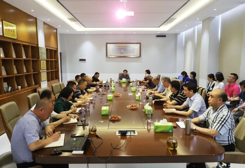 四川省消防协会 会长办公会在J9.COM公司顺利召开